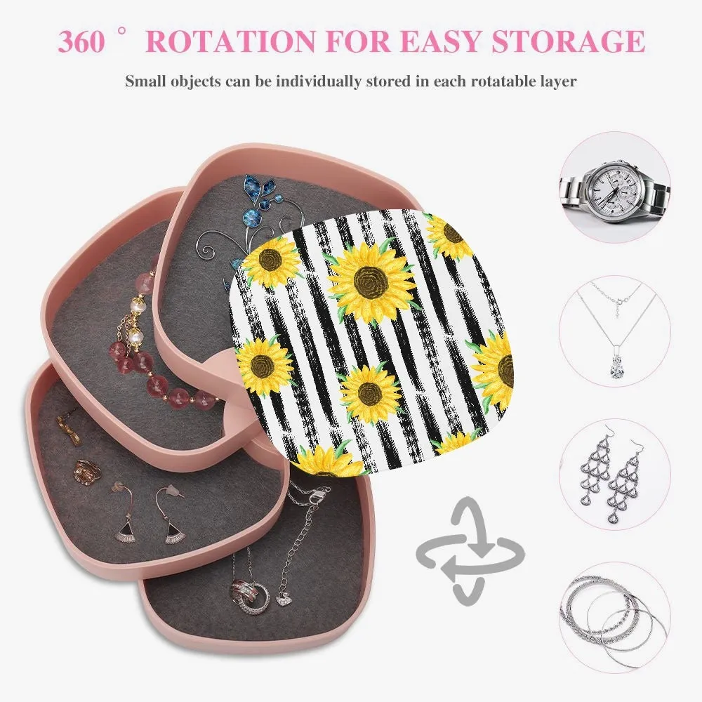 4-Layer Rotating Jewelery Organizer