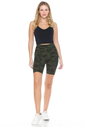 Activewear shorts Camouflage With Pockets