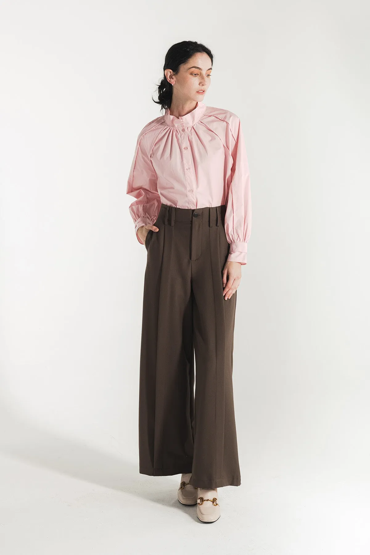 Adrianna High Waist Wide Leg Pants