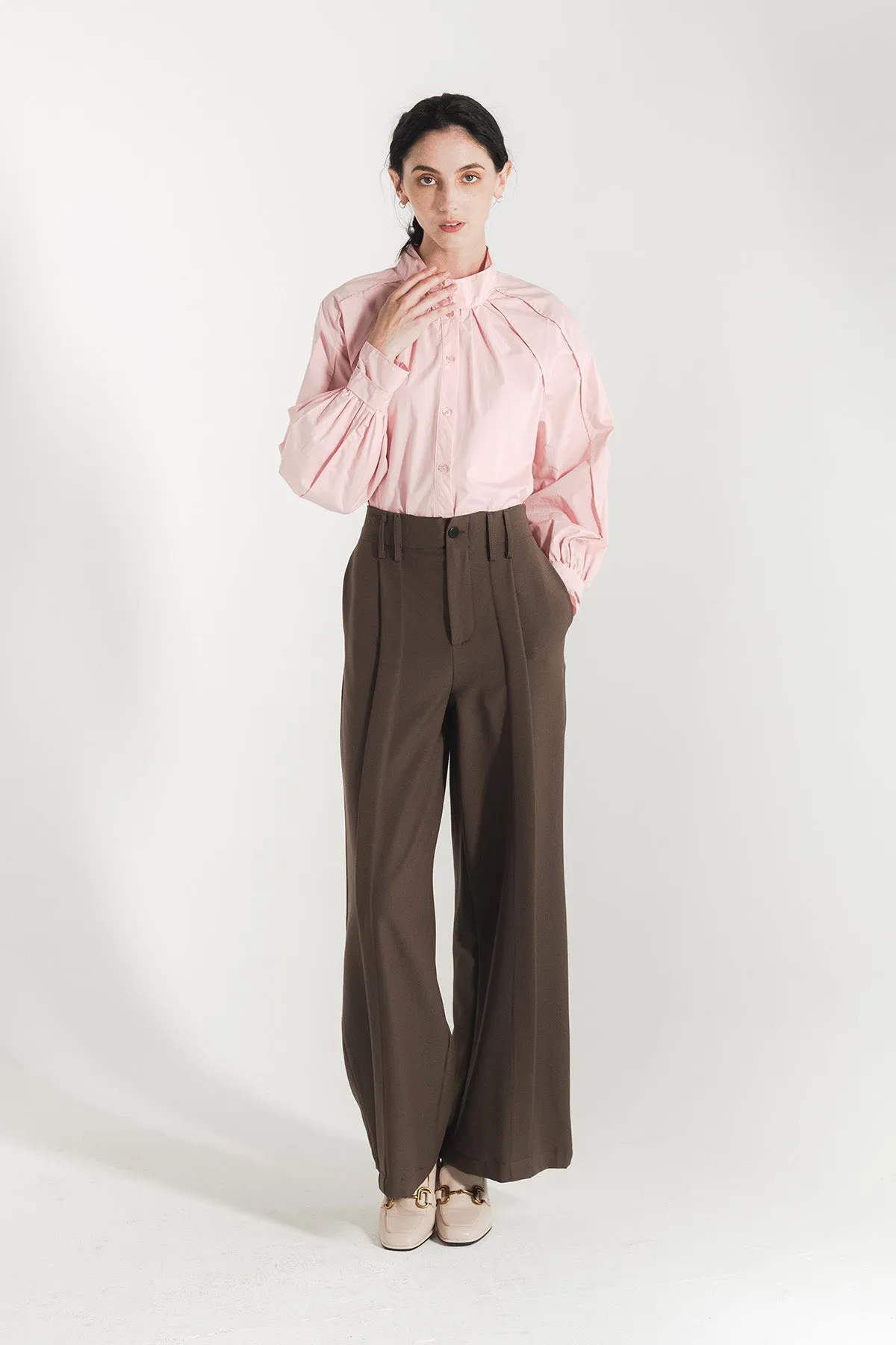 Adrianna High Waist Wide Leg Pants