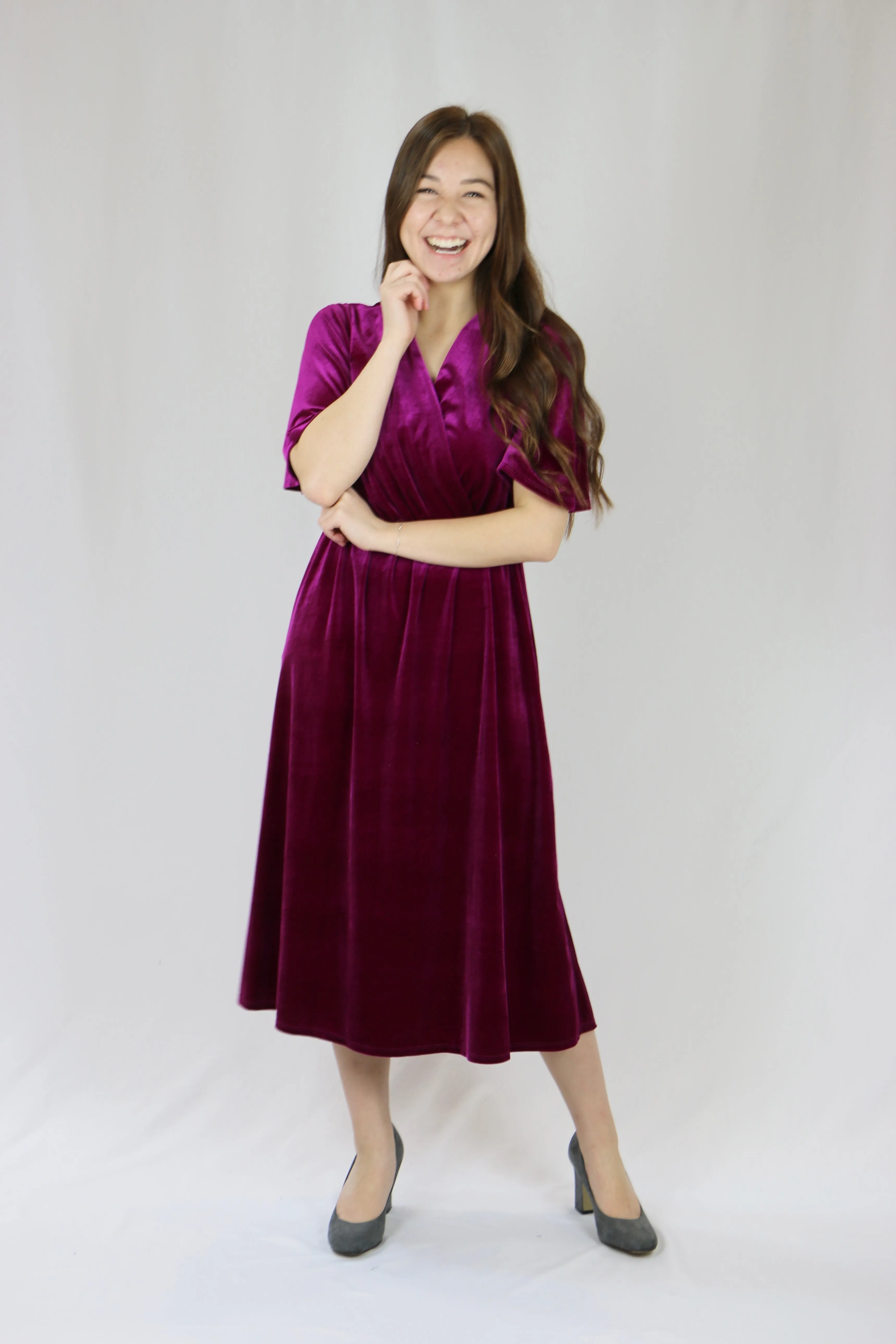 Alia Dress - Sparkle Velvet