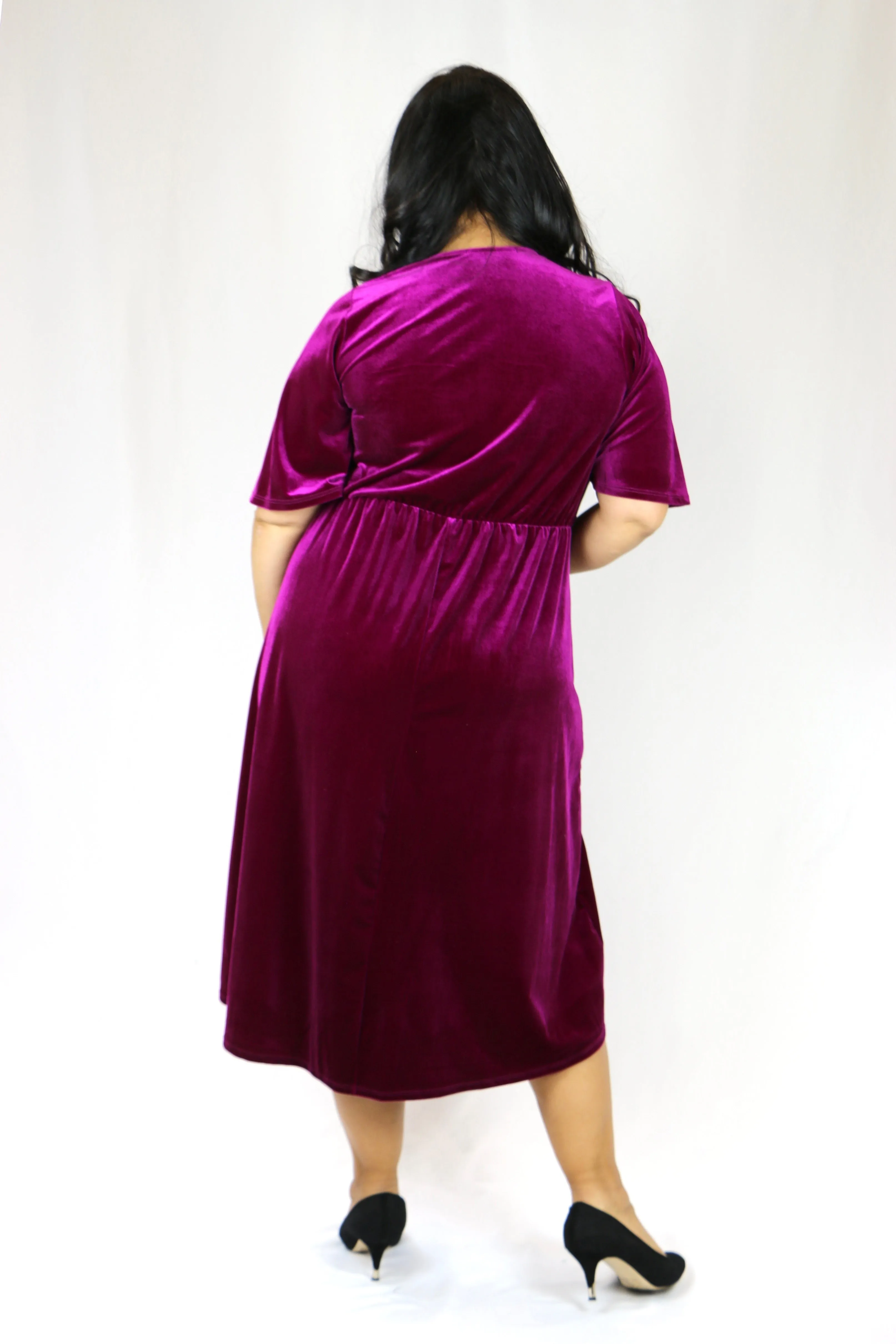 Alia Dress - Sparkle Velvet