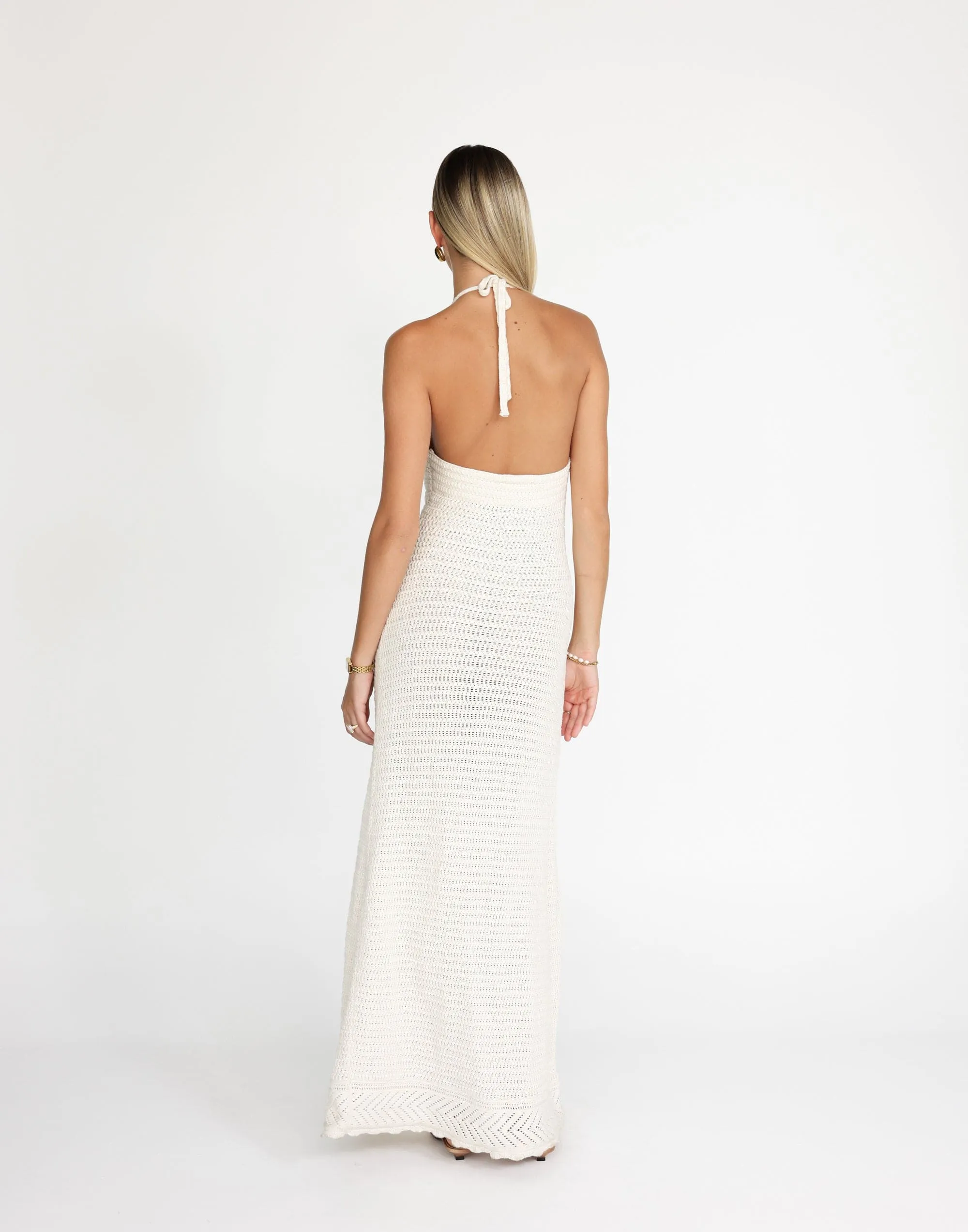 Amani Maxi Dress (Off White)