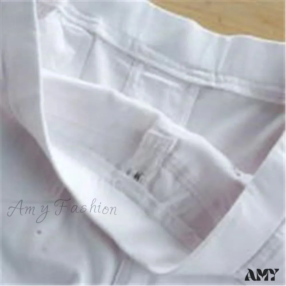 Amy Fashion - High Waist Elastic Elasticity Breeches Pantalons