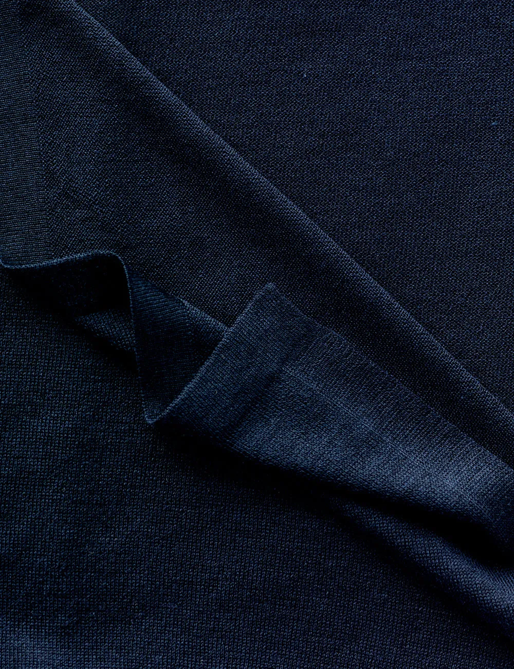 Australian Superfine Merino / Silk Wrap - Italian Navy