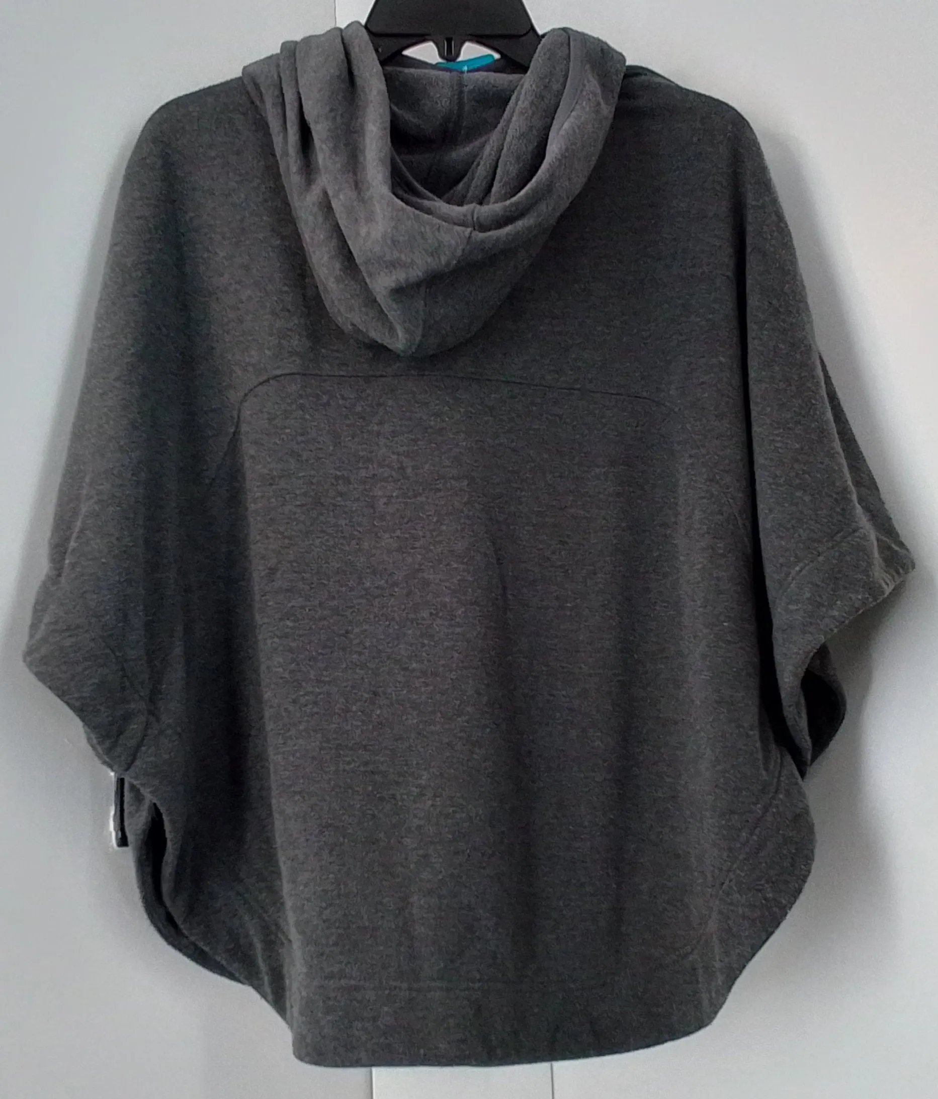 Be Inspired Women's Dark Gray Sweatshirt Poncho