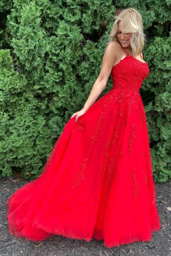 Burgundy Lace Prom Dresses, Formal Dress, Evening Dress, Pageant Dance Dresses, School Party Gown, PC0705