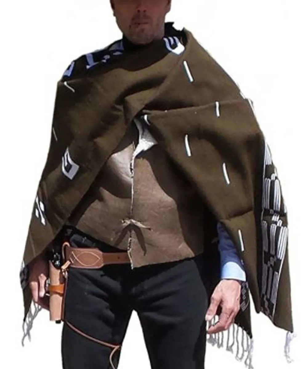 Clint Eastwood A Fistful of Dollars Cowboy Poncho