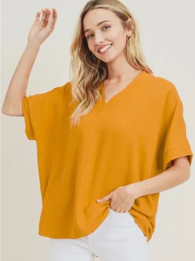 Cora Top - Mustard