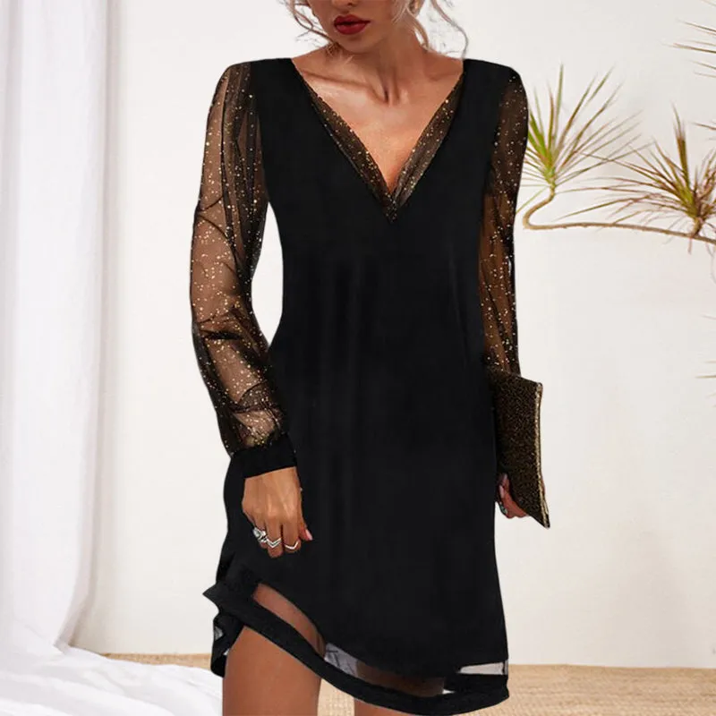 Daniella - Lace V-Neck Nightgown