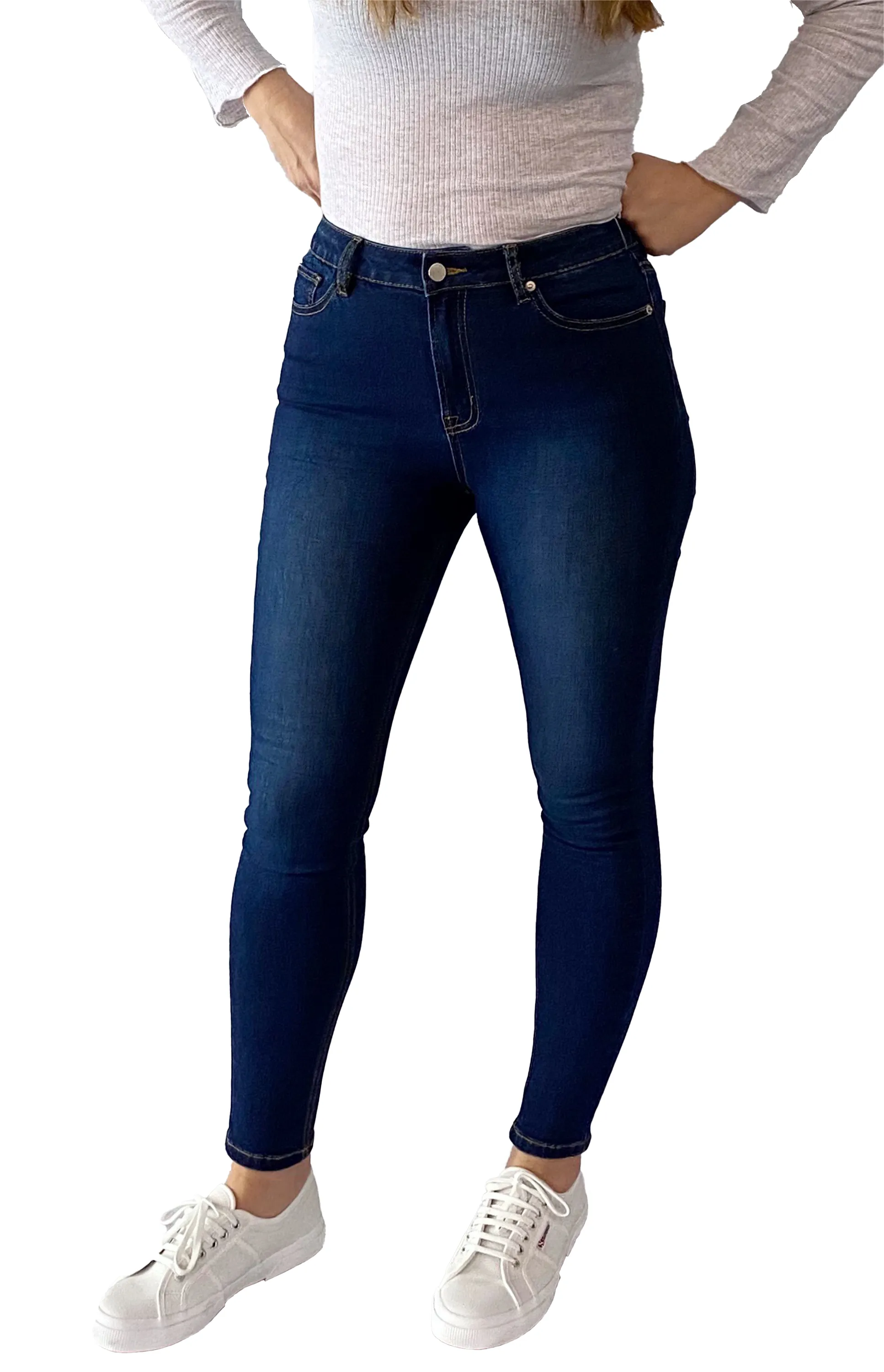 Denim high rise Jeans