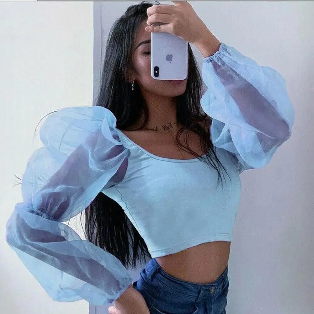 Elastic sleeve top