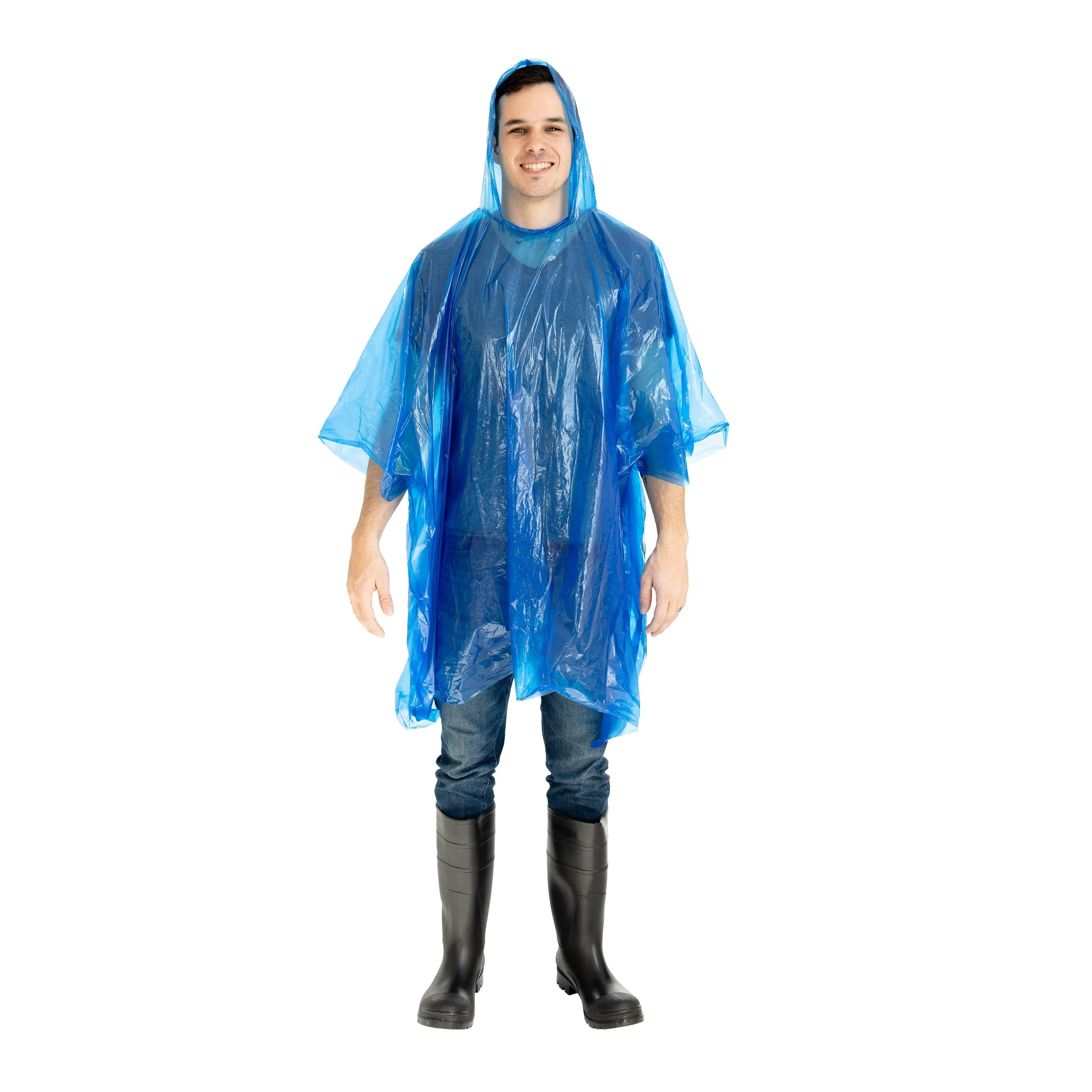 Emergency Poncho - Assorted - 30 Per Pdq