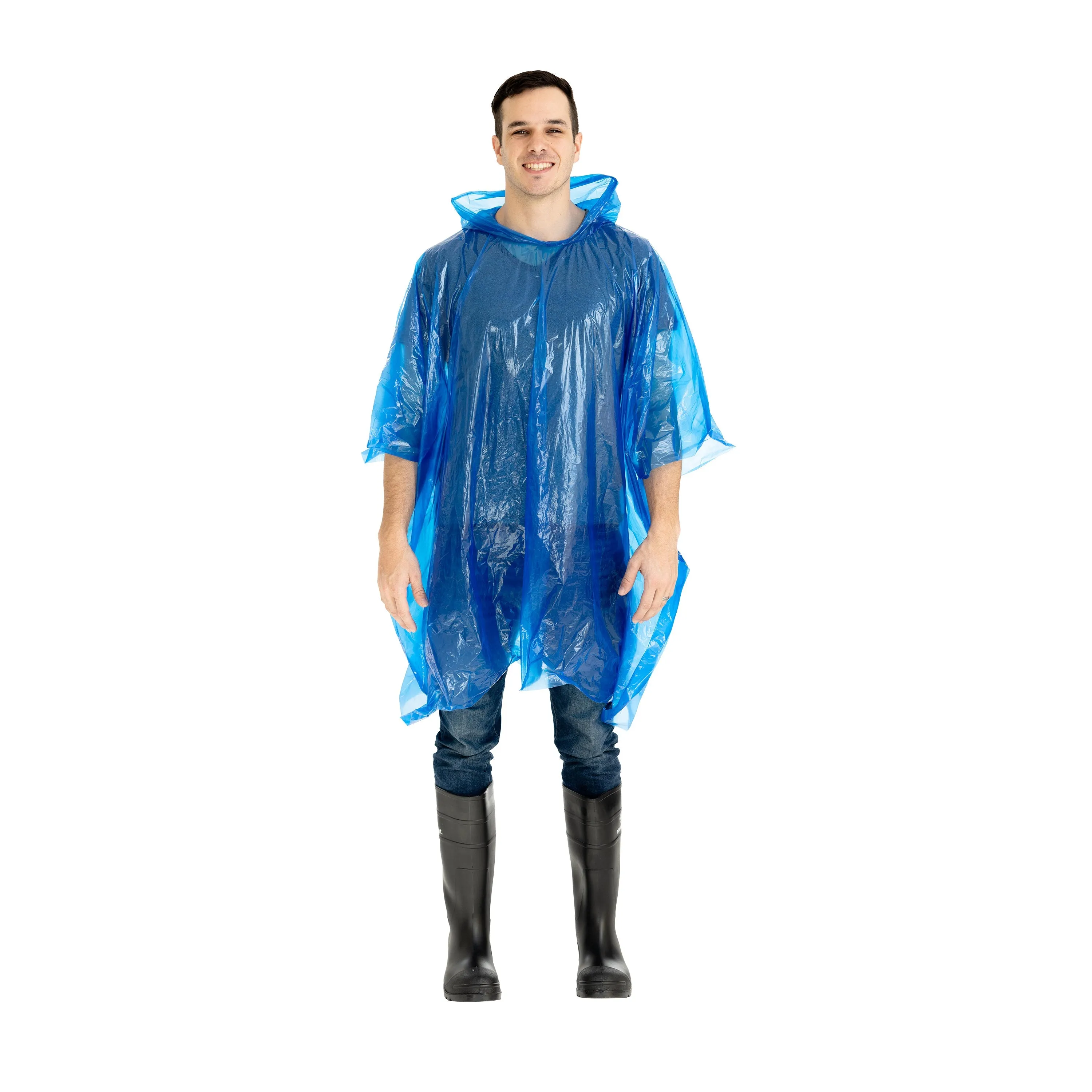 Emergency Poncho - Assorted - 30 Per Pdq