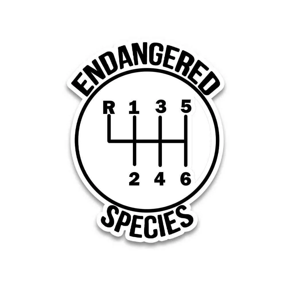 Endangered species Reflective Sticker