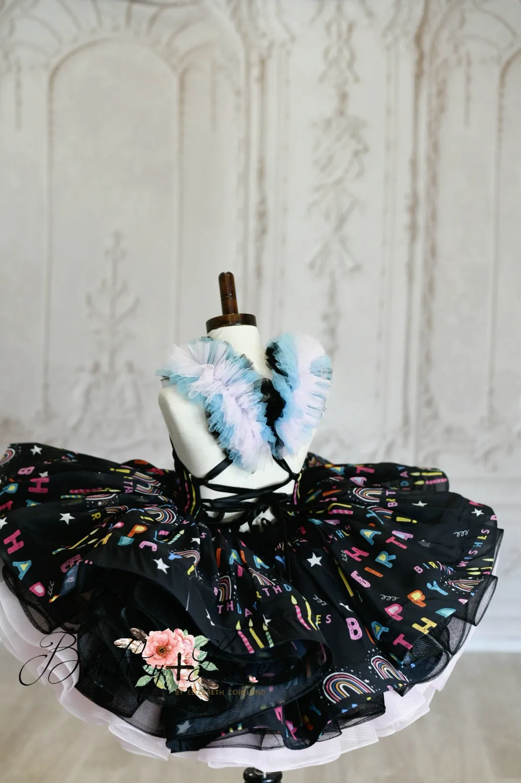 Euc "Birthday Girl" -   Petal Length Dress ( 4 Year - Petite 5 Year)