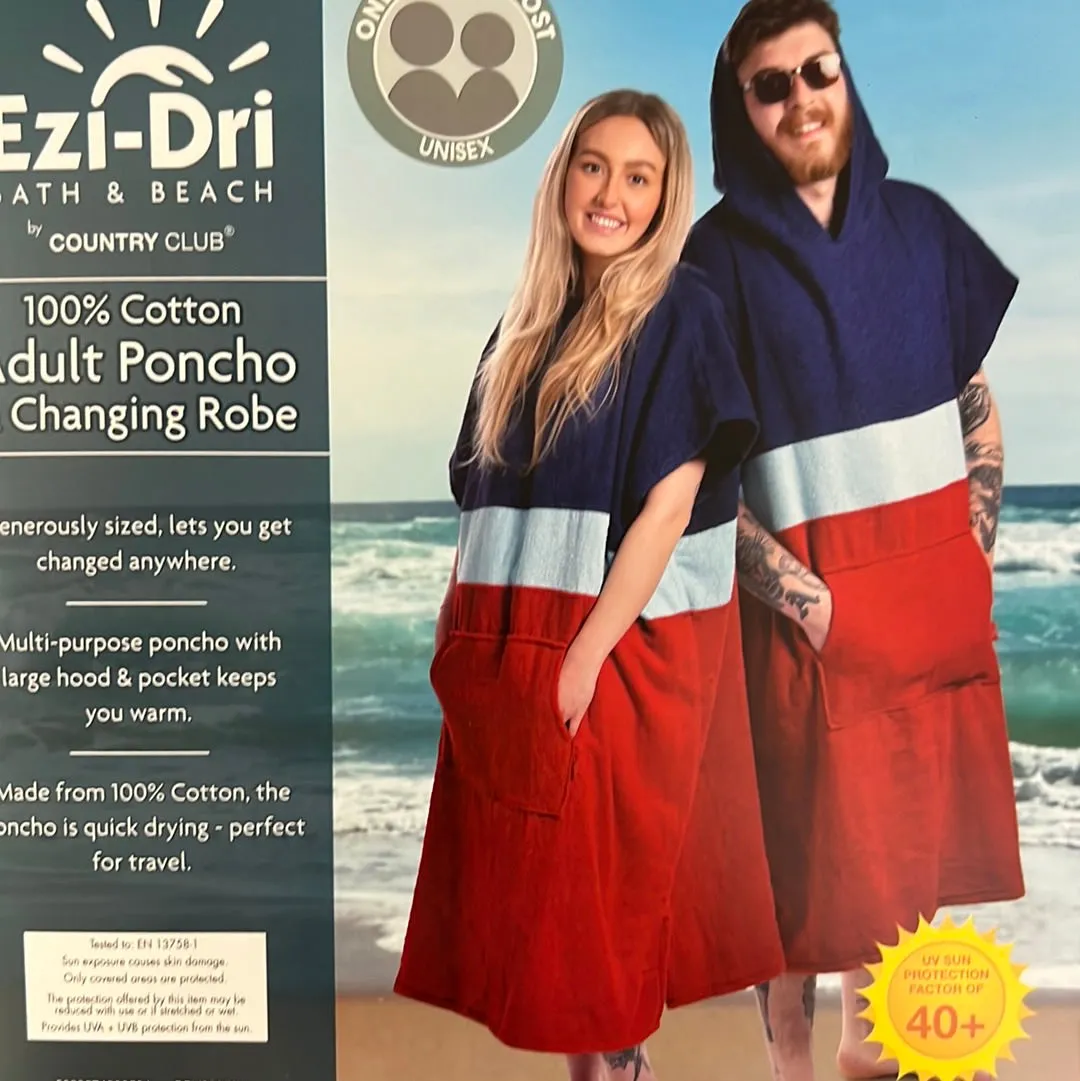 Ezi Dri Changing Robe - Tri Colour