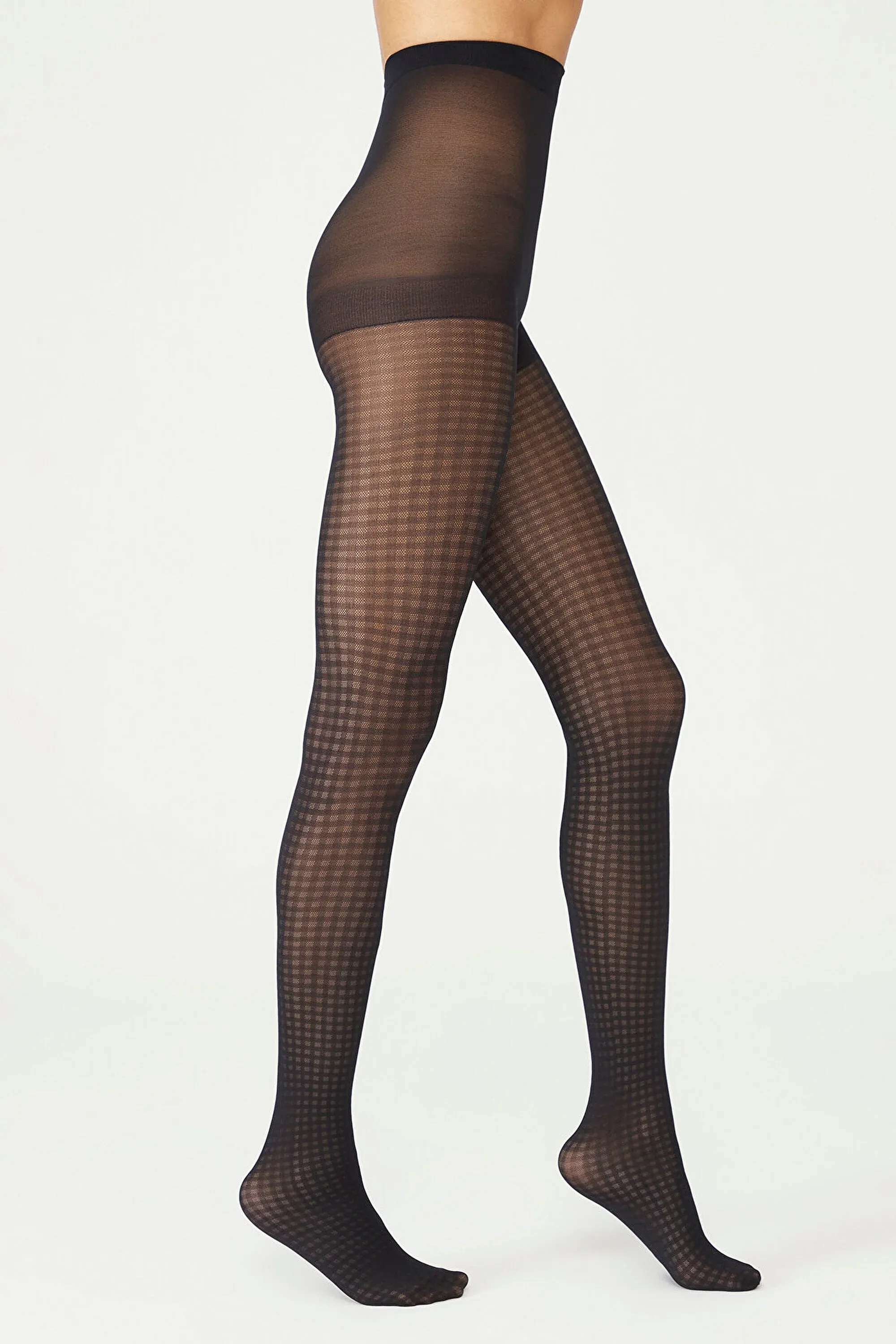 Fashion Tights, Gingham Pattern 40DEN