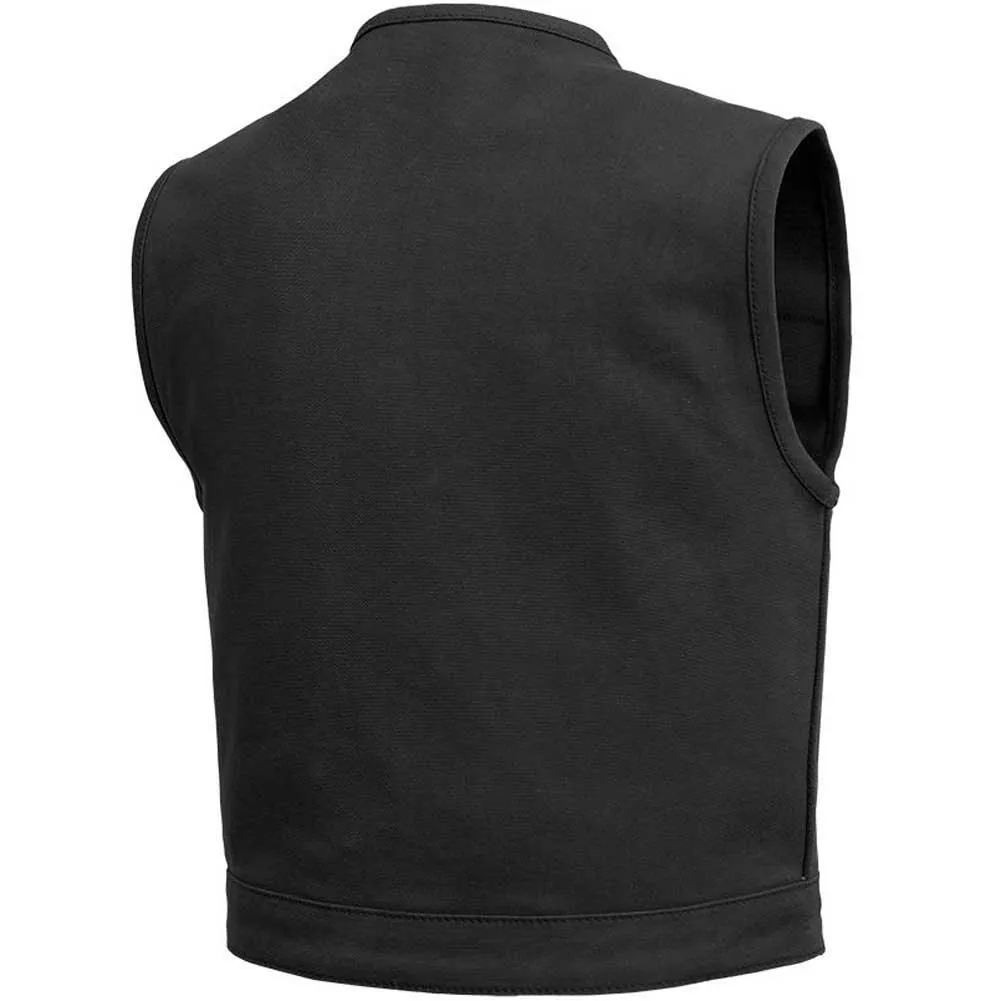 First Mfg Mens Lowside Cropped Concealment Canvas Vest