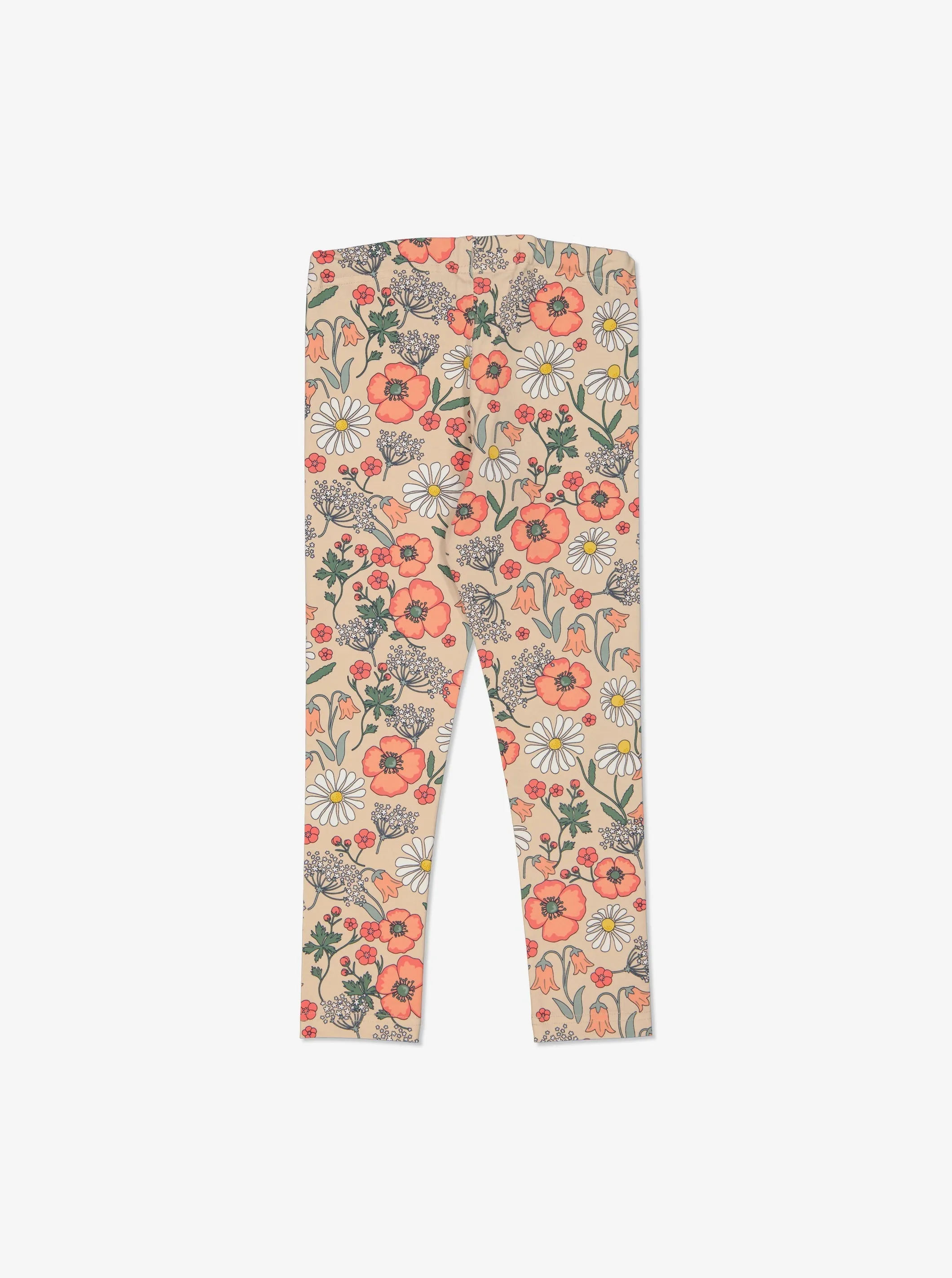 Floral Print Kids Leggings