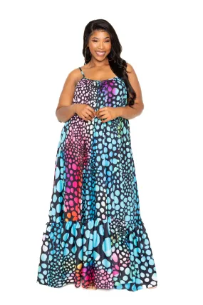 FREE FLOW PRINTED Maxi Dress