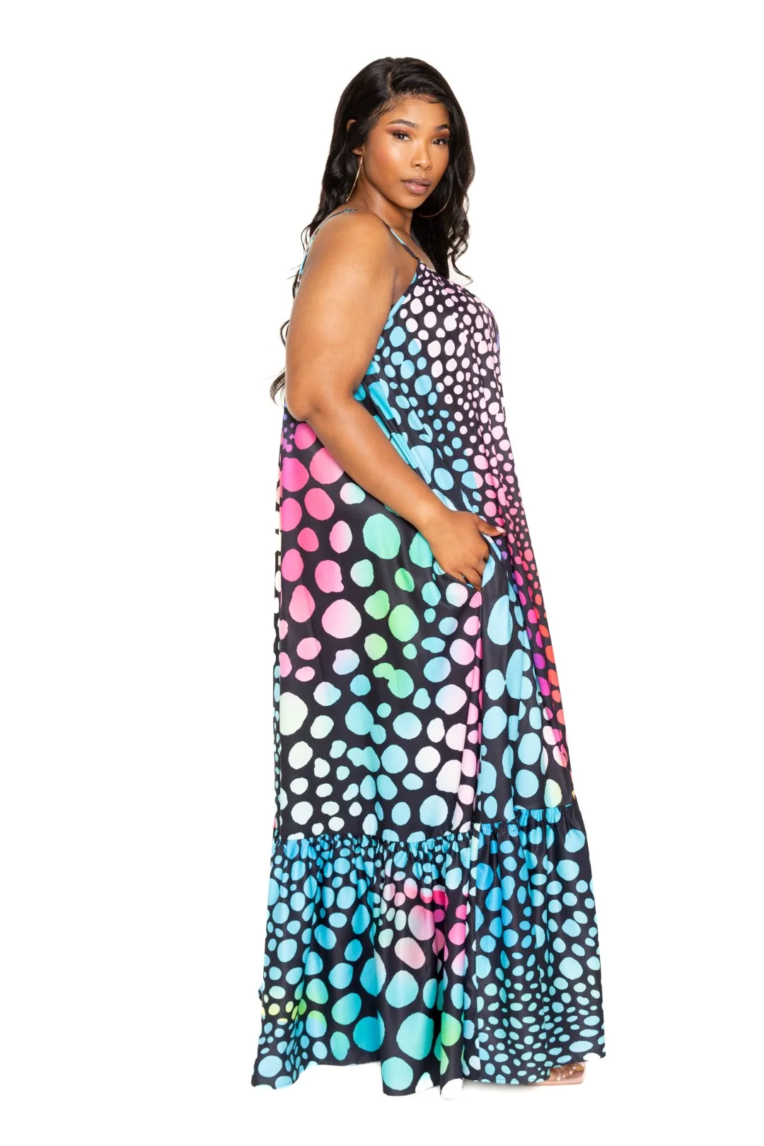 FREE FLOW PRINTED Maxi Dress