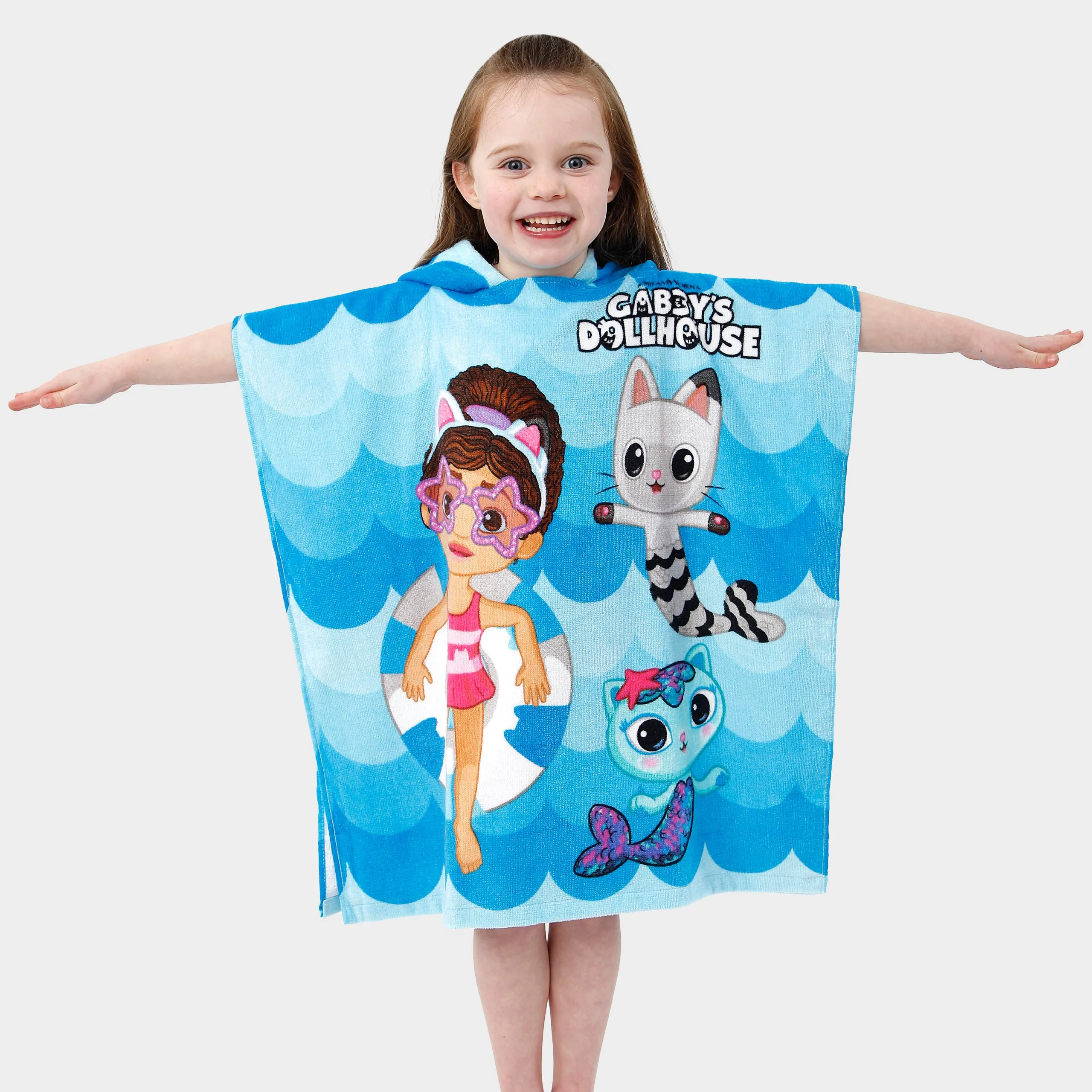 Gabbys Dollhouse Towel Poncho