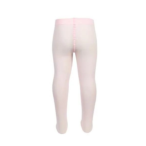 GIRLS PINK MICROFIBER TIGHTS