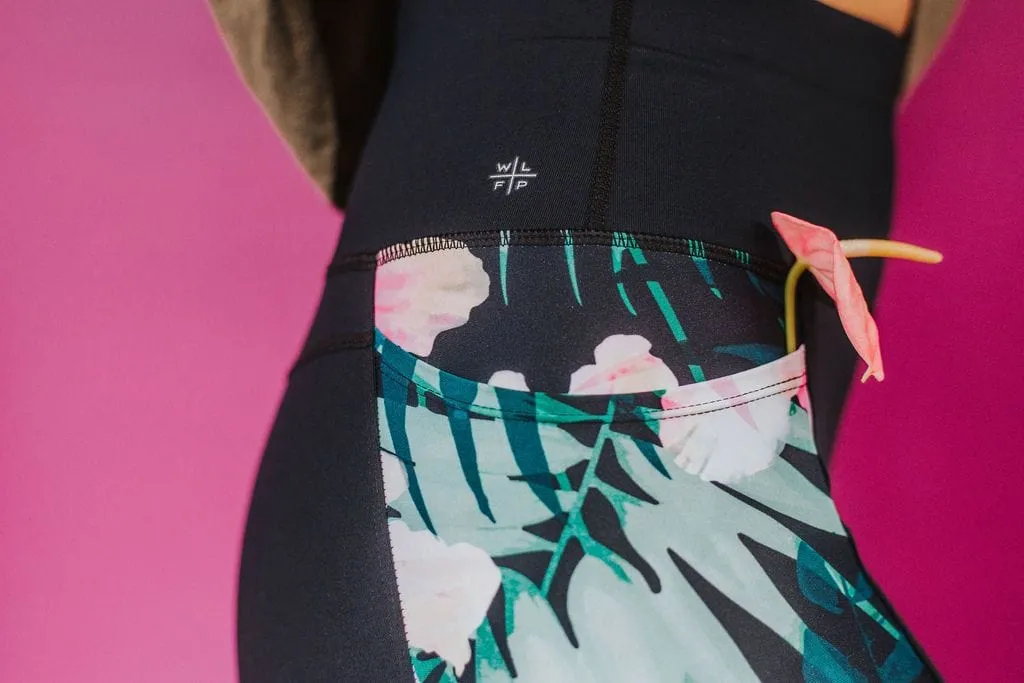 Hibiscus Palm | Nalani Track Legging