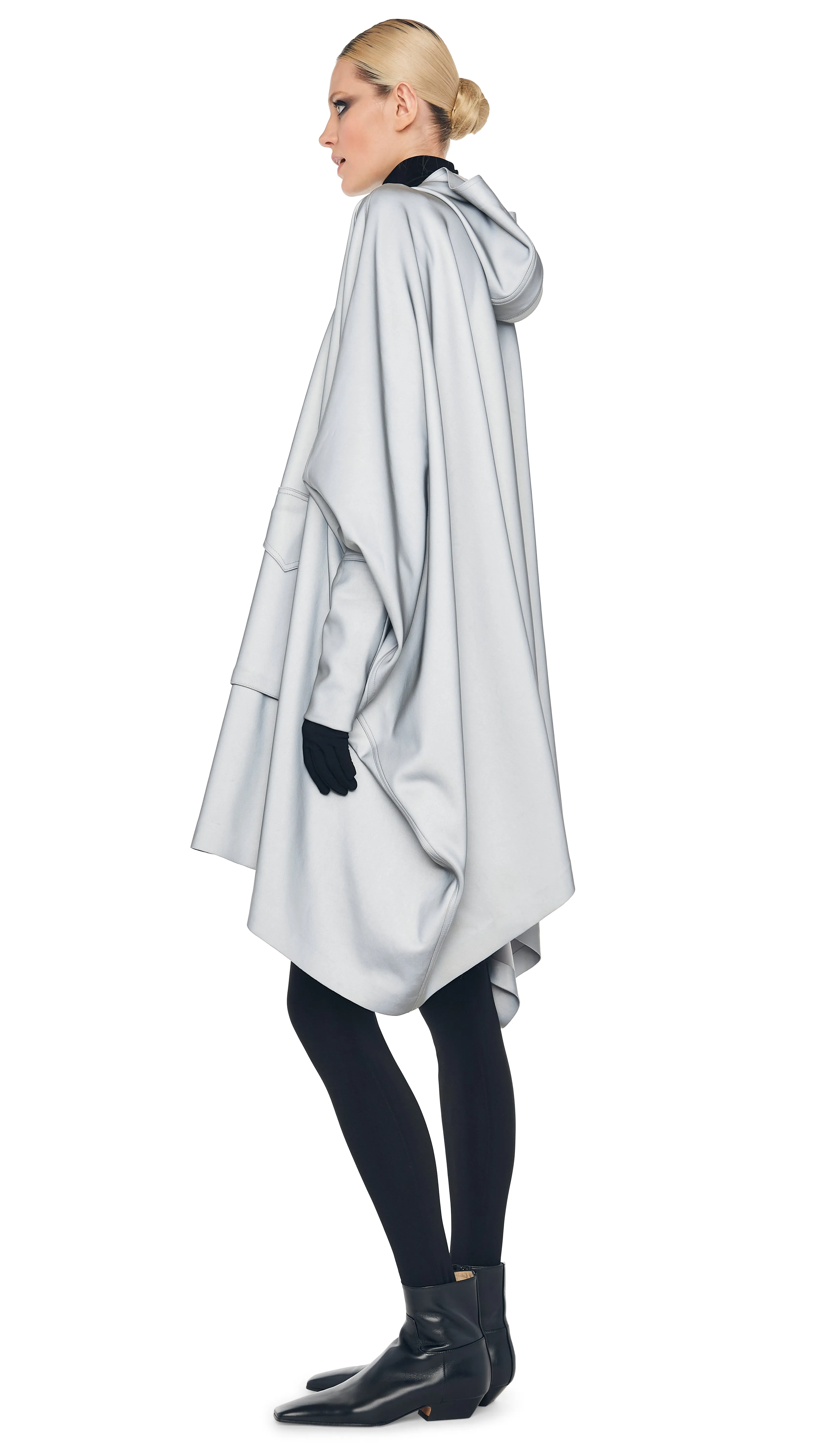 HOODED PONCHO