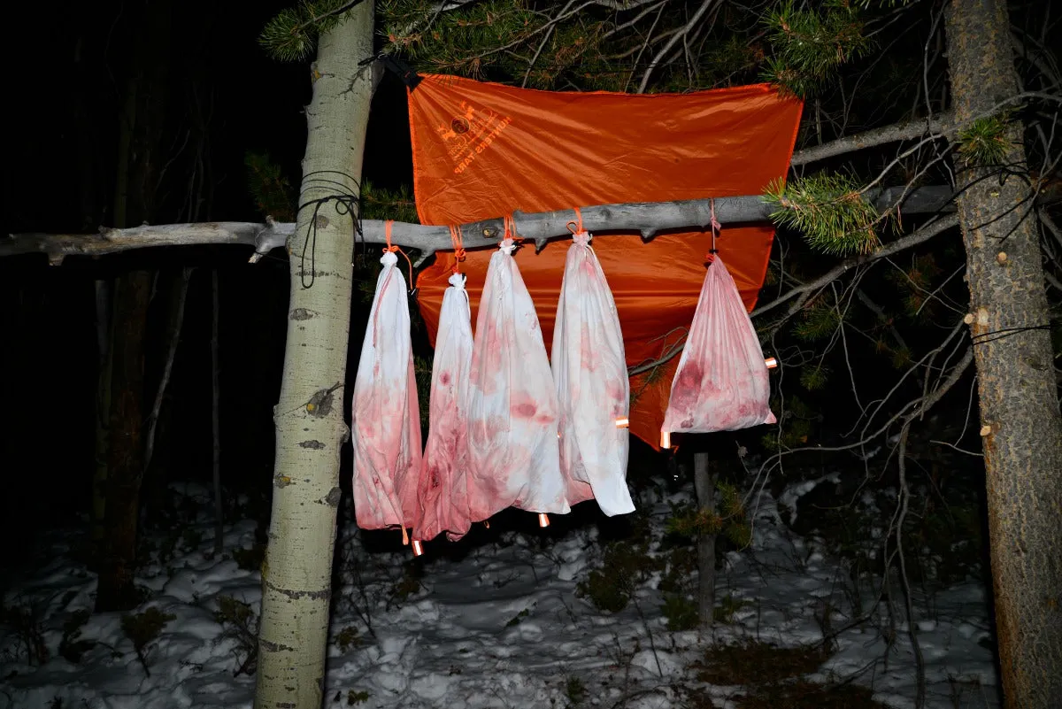 Hunters Tarp® / Meat Pack Liner by Caribou Gear®- Orange