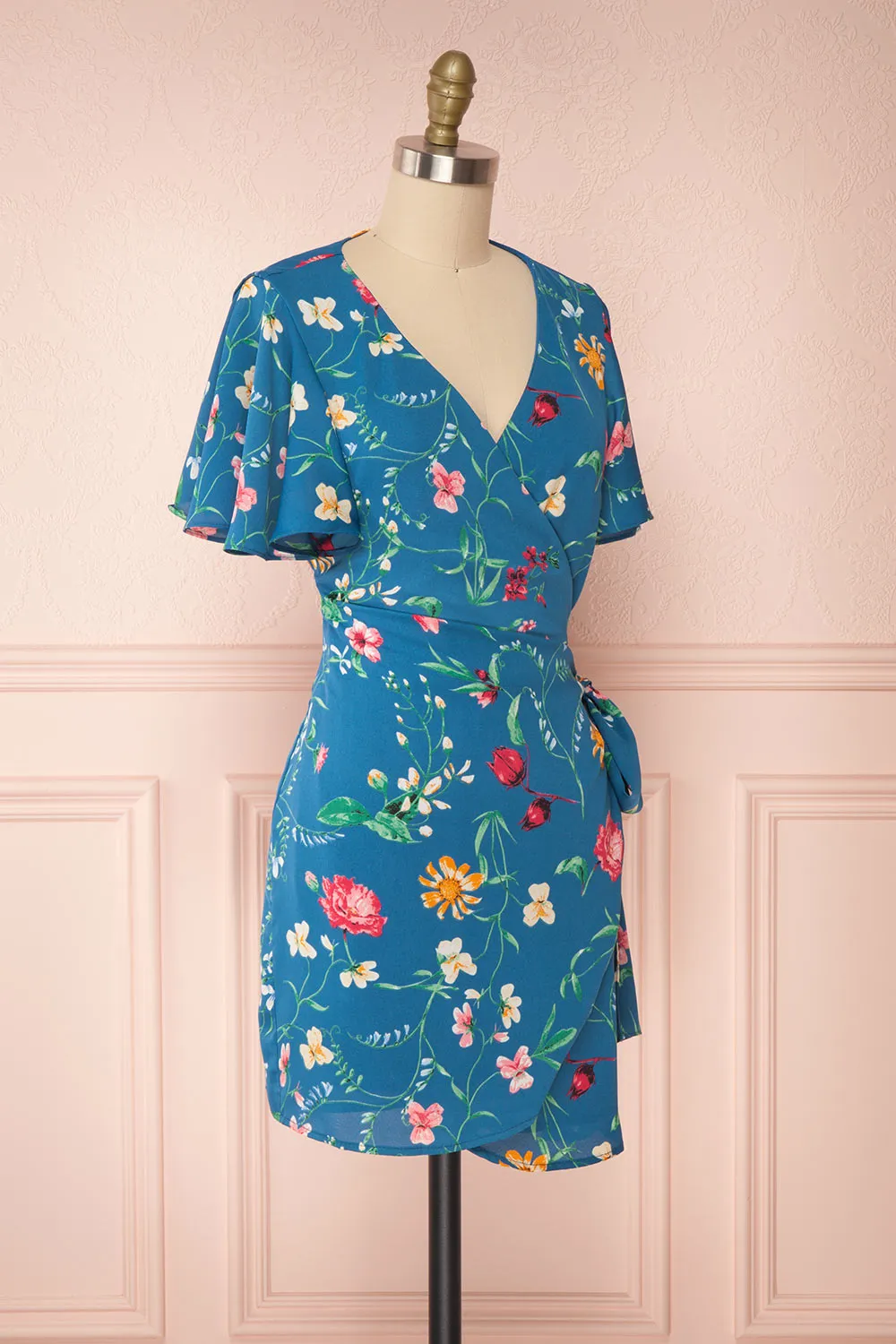 Julianne | Floral Wrap Dress