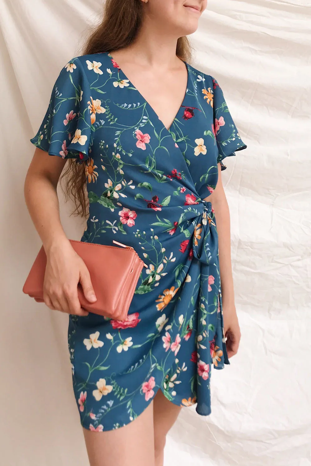 Julianne | Floral Wrap Dress