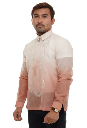 Jusilyn Mono Pink Premium Barong Tagalog - Echo - JV521