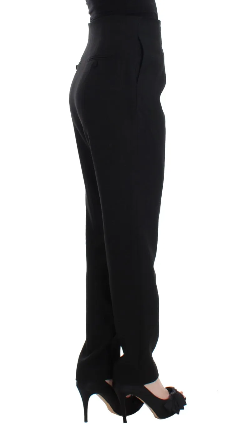 KAALE SUKTAE Elegant High-Waist Black Pants