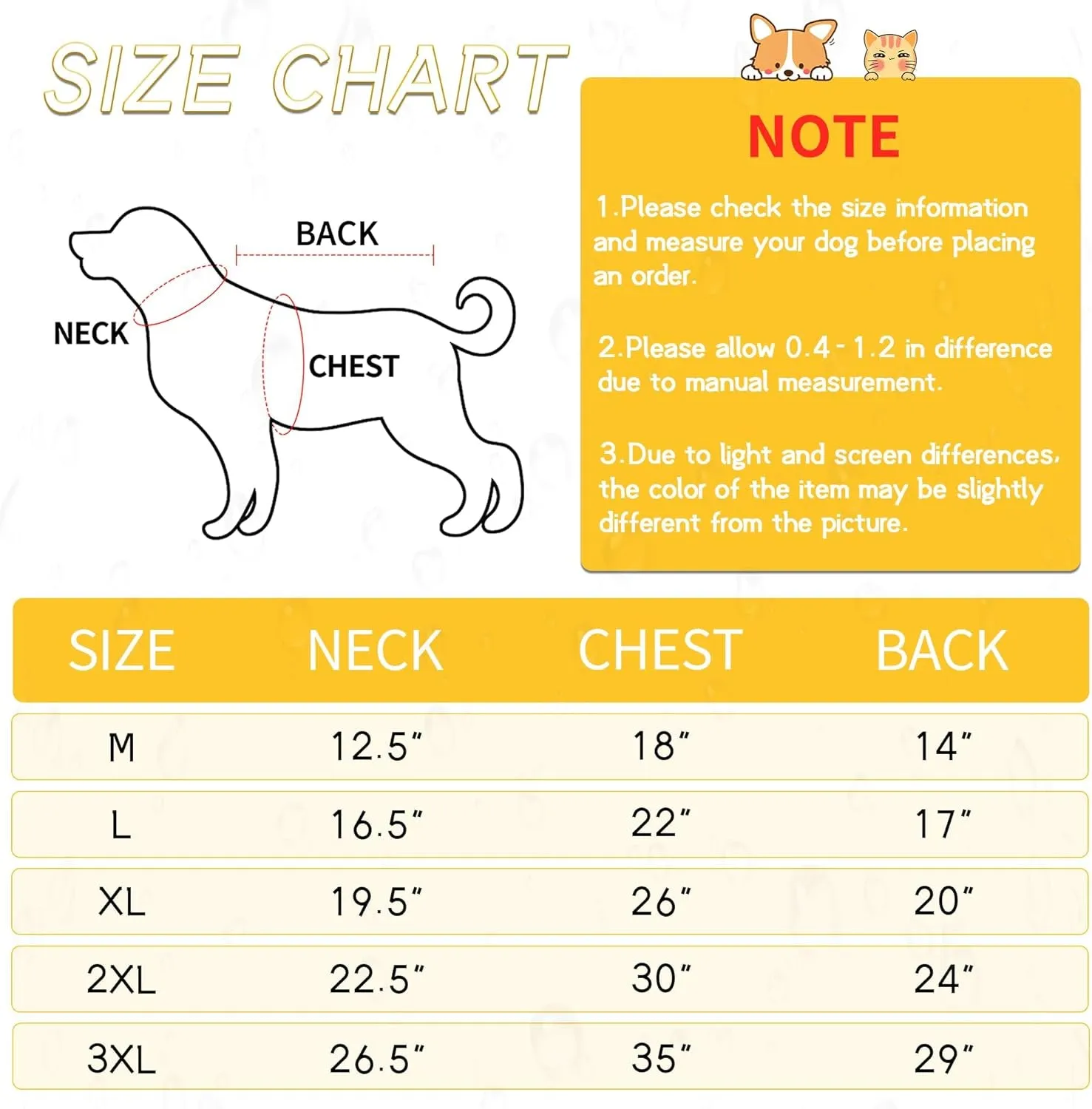 Large Dog Raincoat Adjustable Pet Water Proof Clothes Lightweight Rain Jacket Poncho Hoodies with Strip Reflective (XL, Yellow)