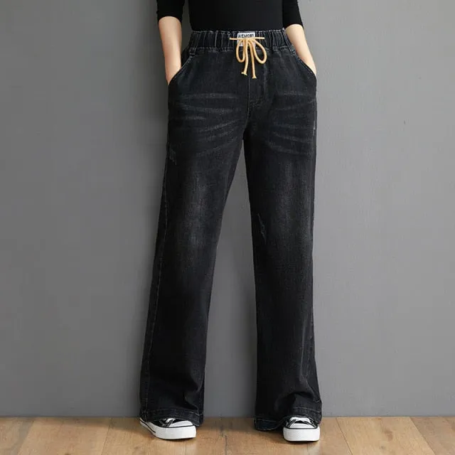 'Legion' Black Grunge High Waist Baggy Pants