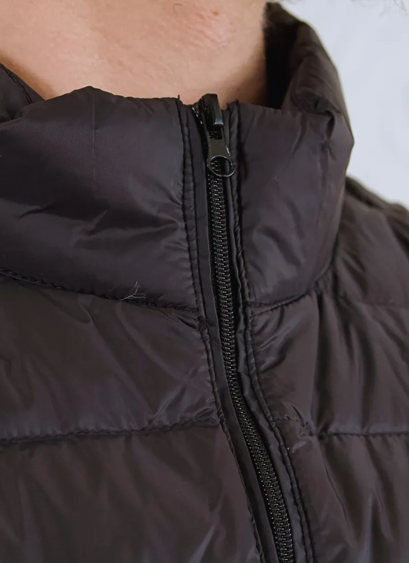 Lightweight Down Vest - Black