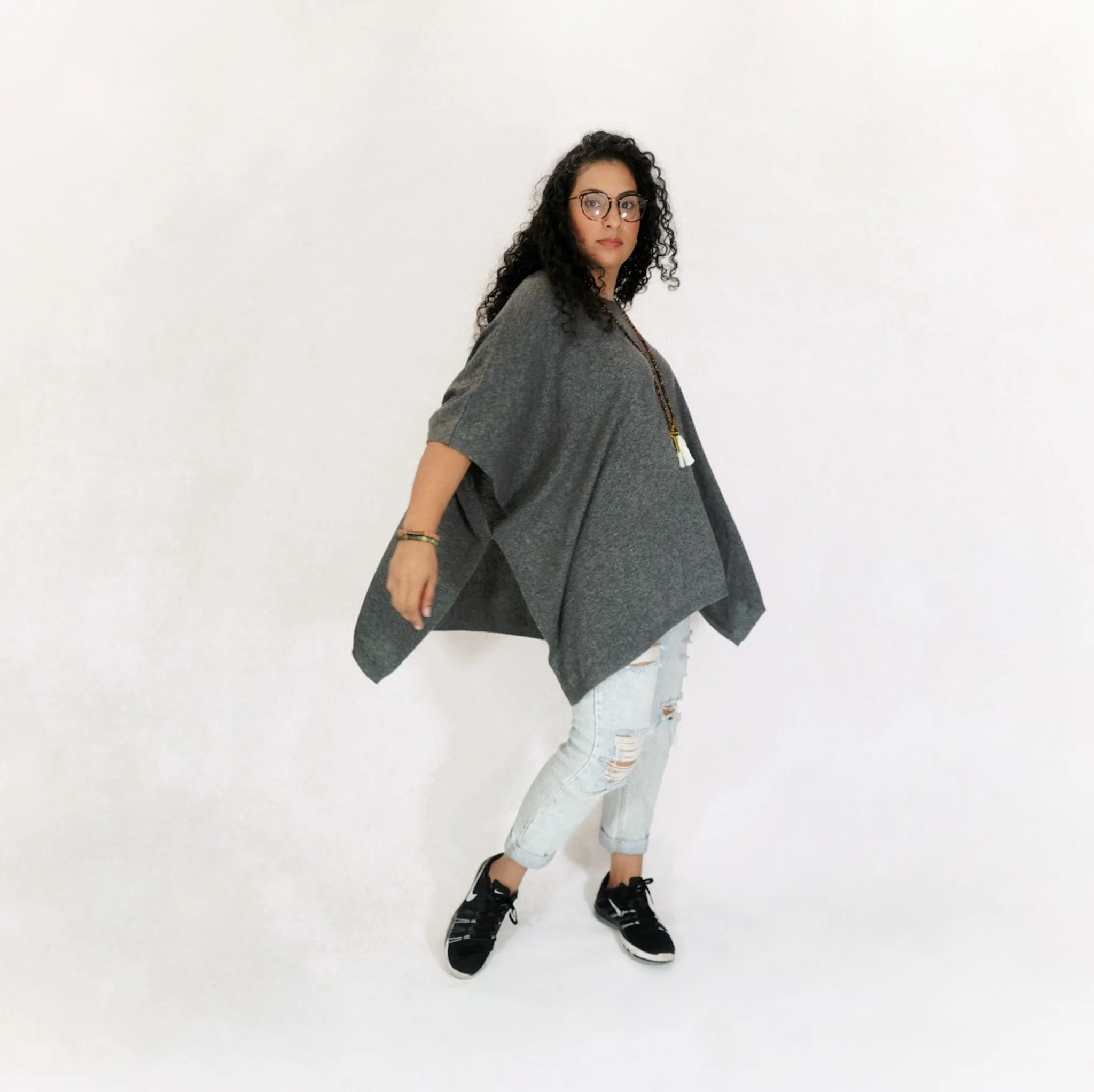 Maren Sweater Knit Poncho