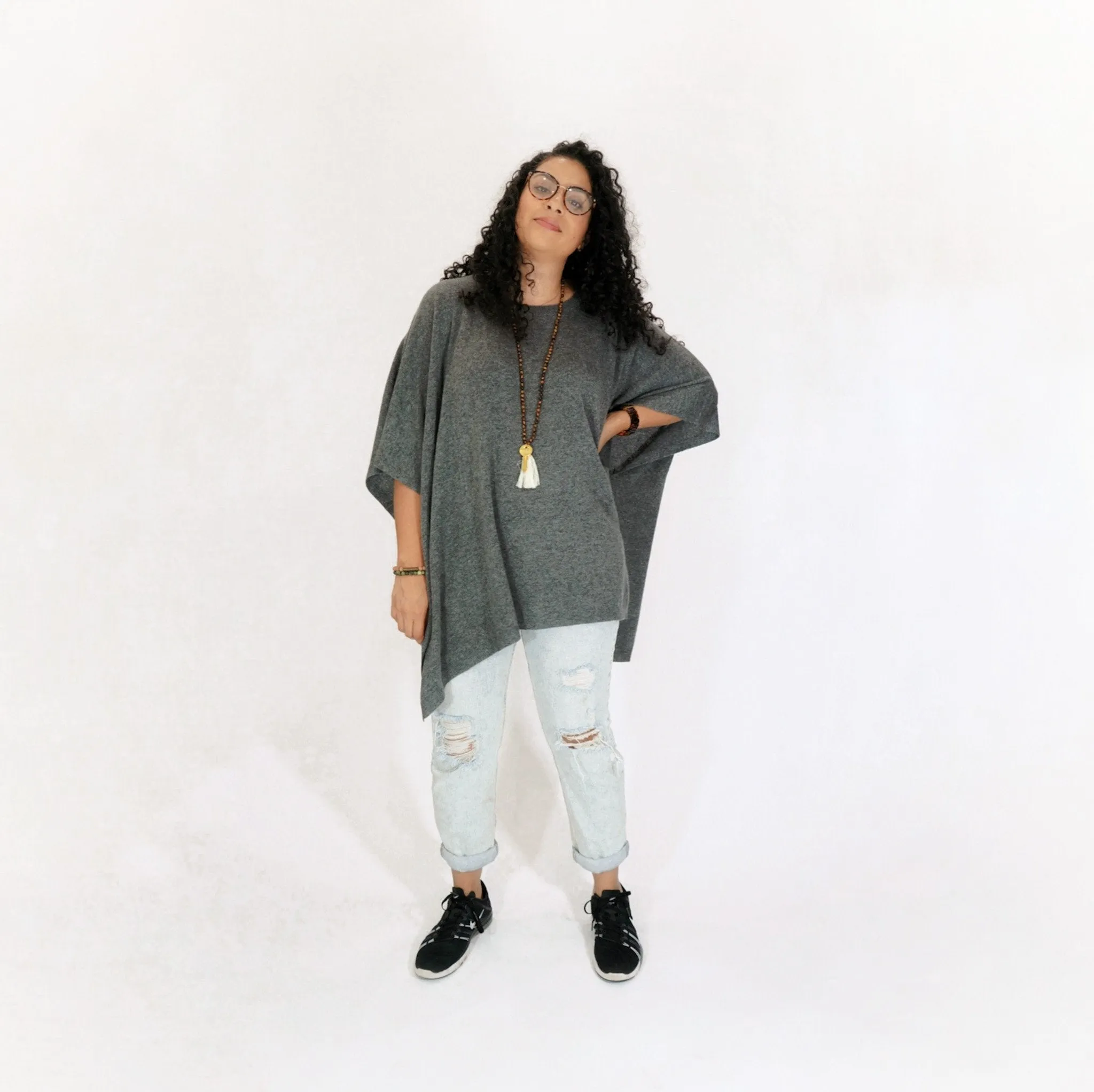 Maren Sweater Knit Poncho