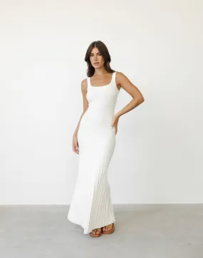 Marzia Maxi Dress (Cream)