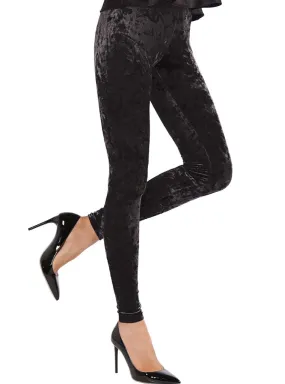 MeMoi Crushed Velvet Leggings