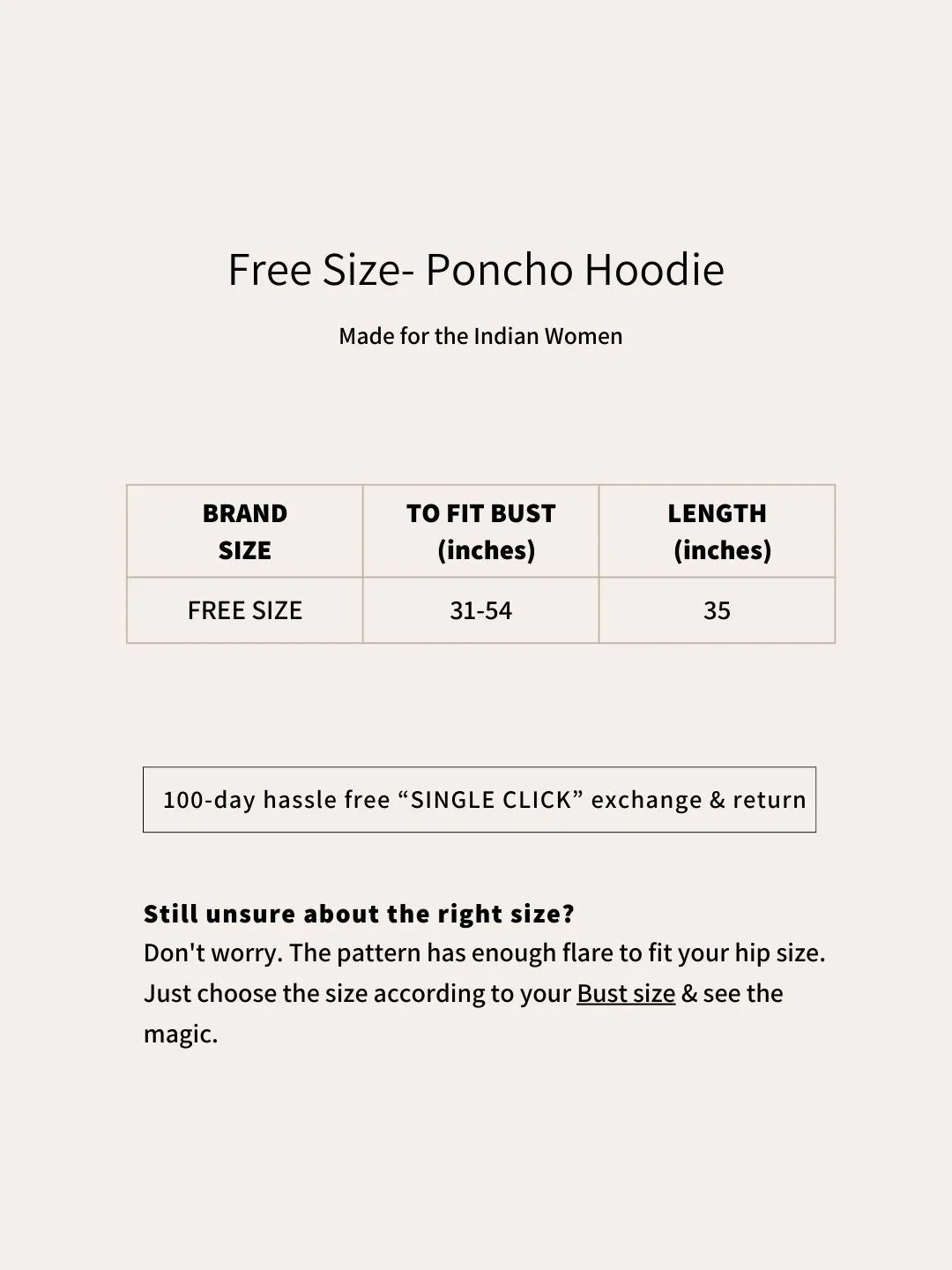 Olive Poncho Hoodie - Solid (Male)