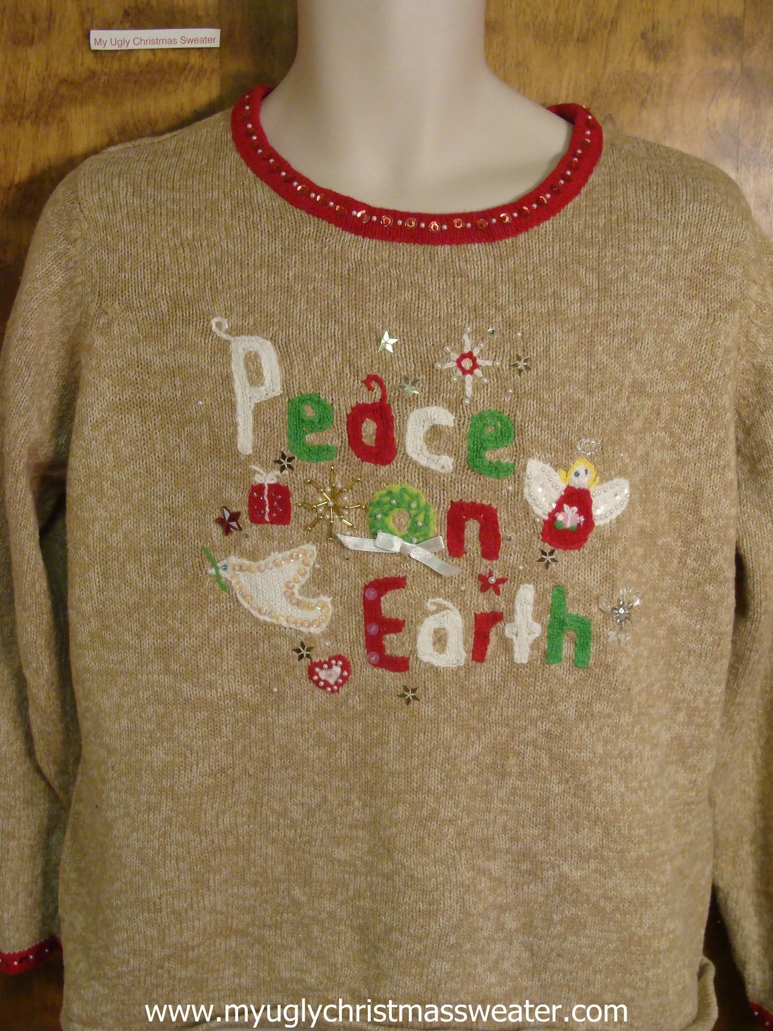 Peace On Earth Christmas Party Sweater