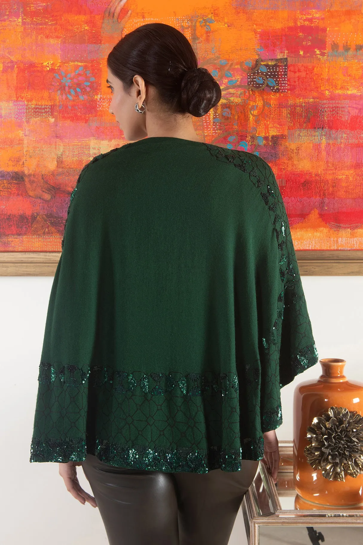 Persian Illusion Poncho