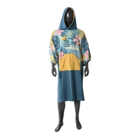 PLUSH PONCHO - UNO SEAFOAM MATISSE