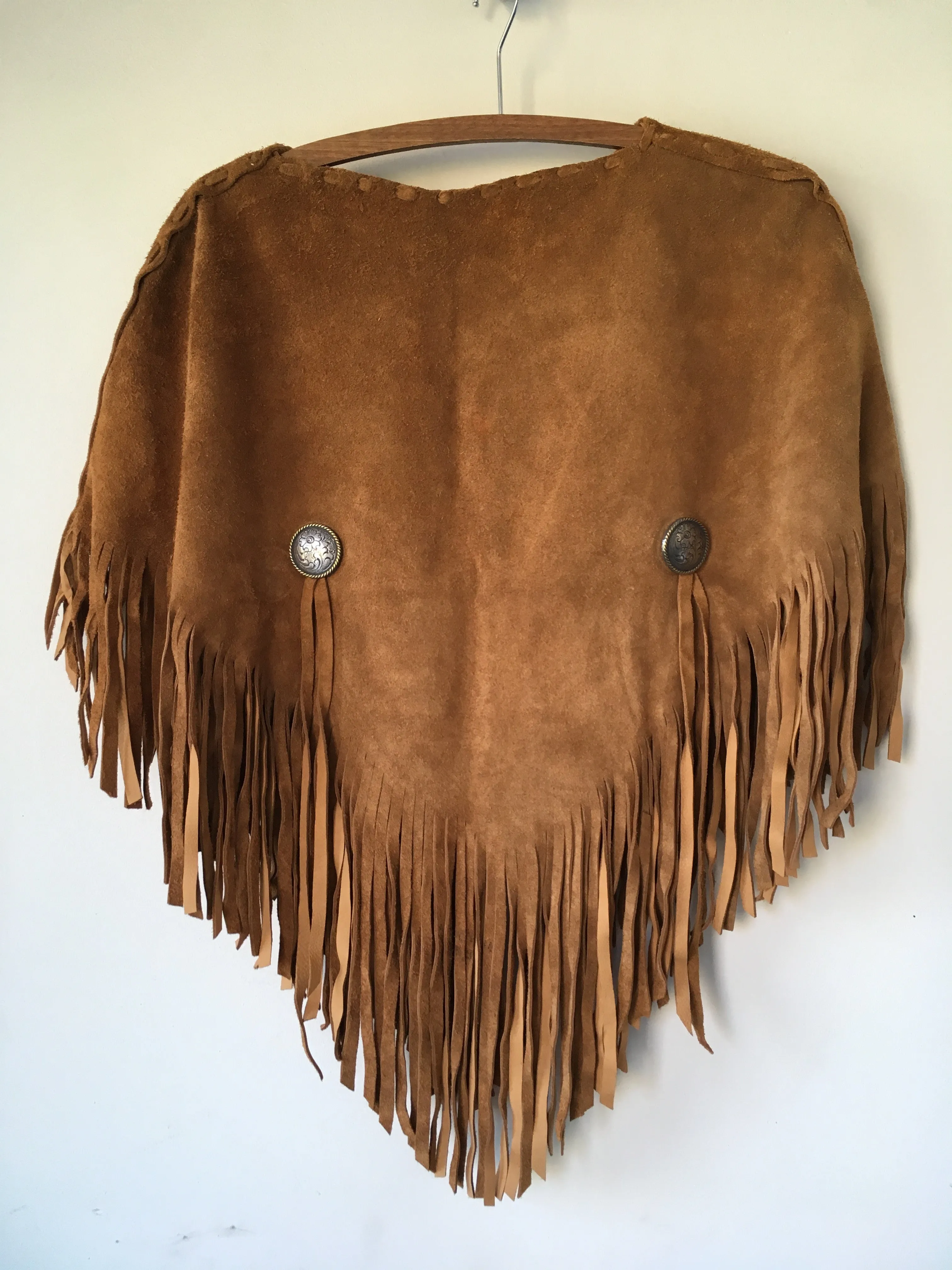 Poncho "Carmen Leather"