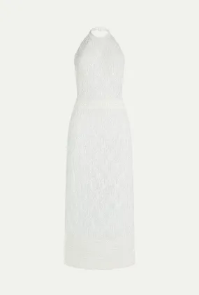 QYBLI linen crochet dress