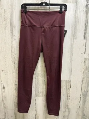 Red Athletic Leggings Athleta, Size S