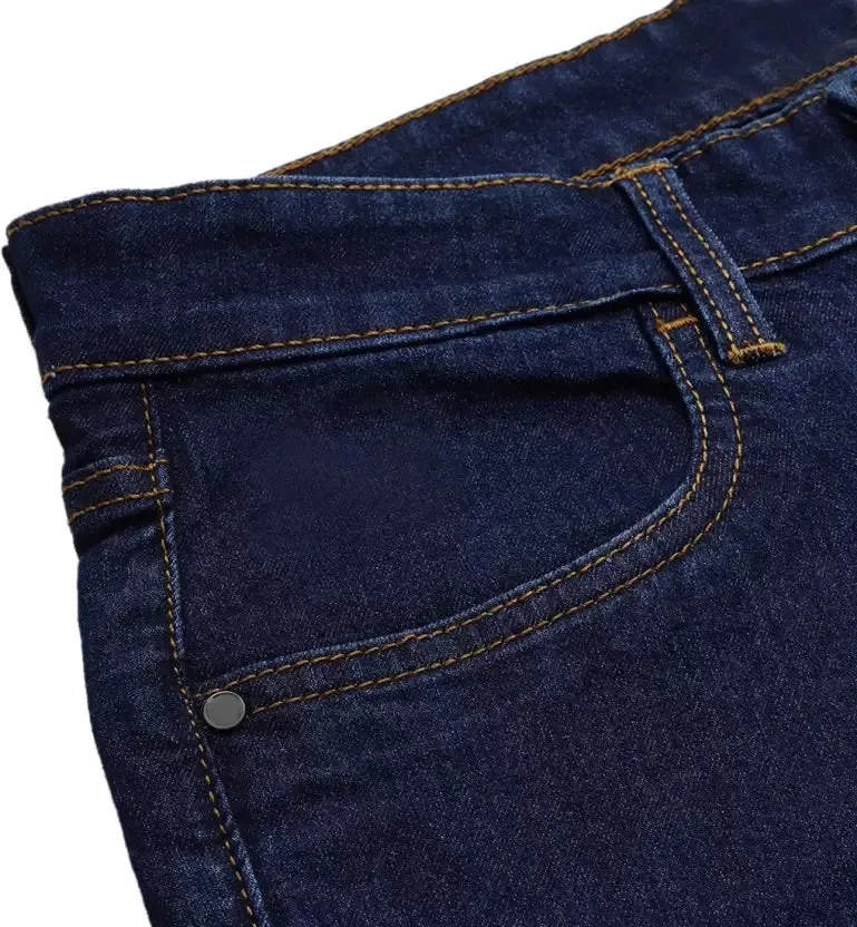 Regular Men Dark Blue Jeans